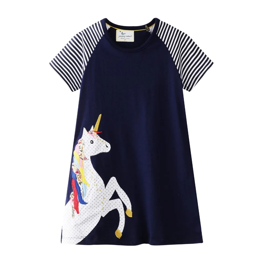 Girl's O-neck Short Sleeve Casual Unicorns Print Colo Patchwork Summer A-line Dresses 100% Cotton Streetwear Top Dresses
Girl's O-neck Short Sleeve Casual Unicorns Print Colo Patchwork Summer A-line Dresses 100% Cotton Streetwear Top Dresses