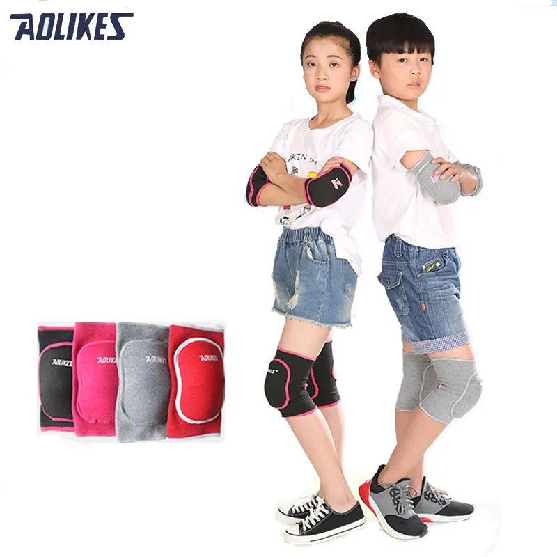 AOLIKES 1 пара высококачественные детские спортивные наколенники для танцев