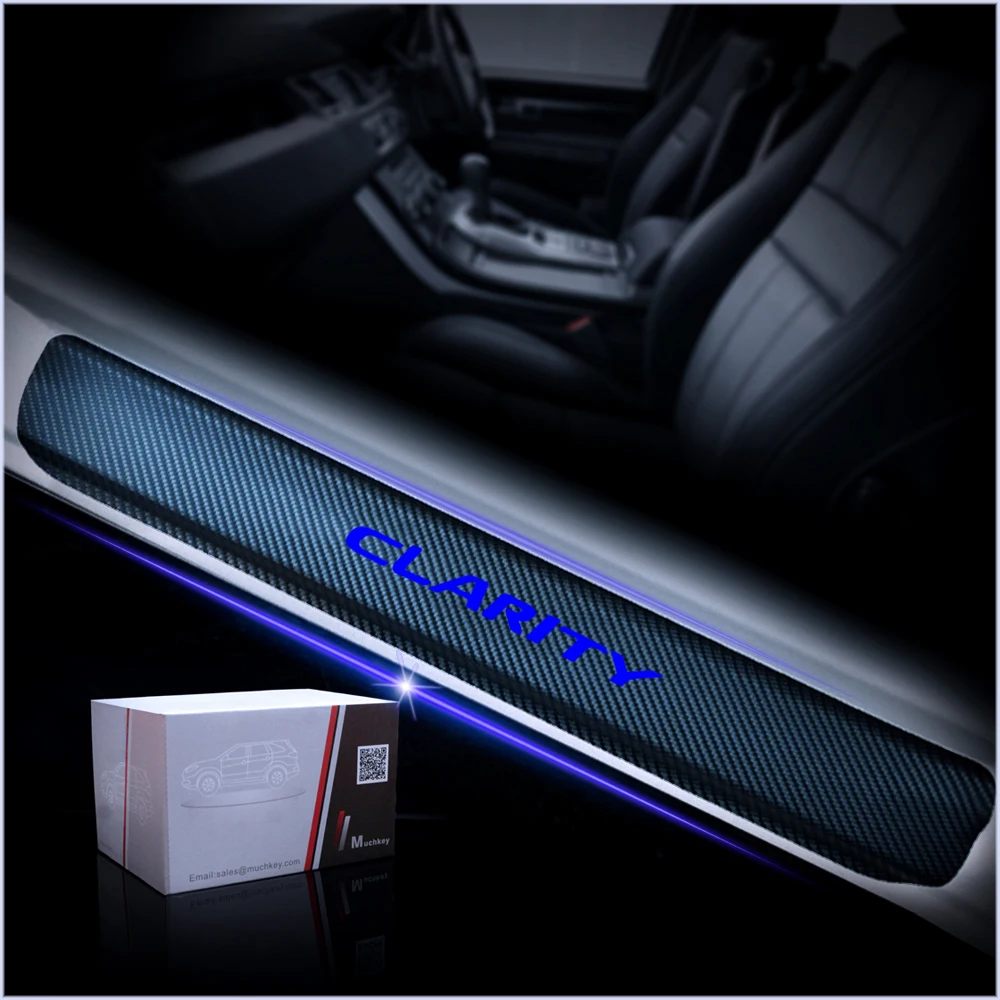 For Honda Clarity Car Door Sill Protector Scuff 4D Carbon Fiber Vinyl Sticker Door sill guard Interior Car Accessories 4Pcs
For Honda Clarity Car Door Sill Protector Scuff 4D Carbon Fiber Vinyl Sticker Door sill guard Interior Car Accessories 4Pcs