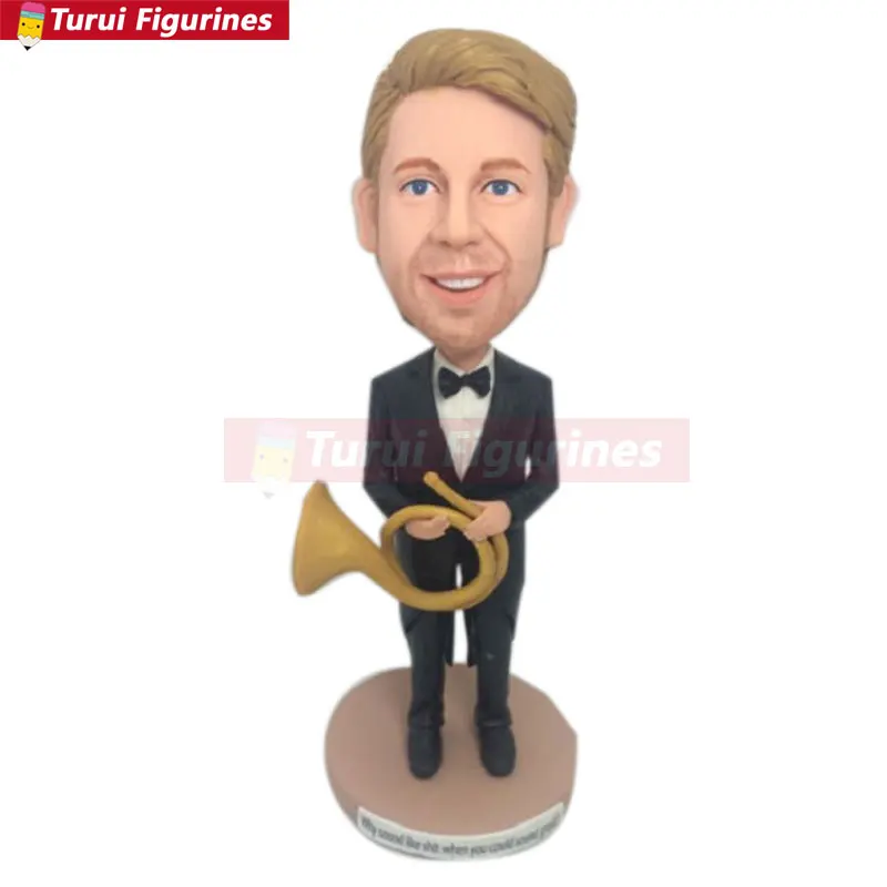 Horn Player Personalized Gift Clay Figurines Based on Customers' Photos Using As Birthday Cake Topper Husband Boyfriend Son Vale
Horn Player Personalized Gift Clay Figurines Based on Customers' Photos Using As Birthday Cake Topper Husband Boyfriend Son Vale