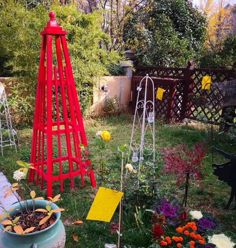 Huajia Pagoda Huajia Liana Climbing Flower Frame Antiseptic Wood Solid Wood Cane Crescent Cane Clematis scaffold
Huajia Pagoda Huajia Liana Climbing Flower Frame Antiseptic Wood Solid Wood Cane Crescent Cane Clematis scaffold