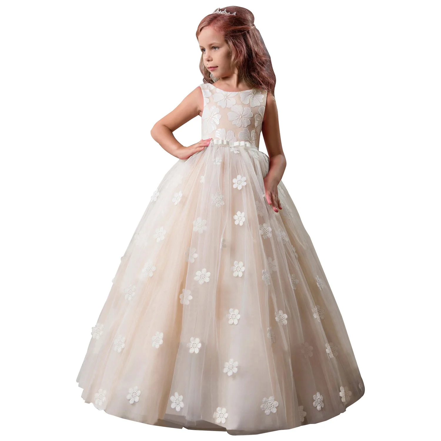 Girl Dresses Wedding Flower Girl Ball Gown Lace Performance Pageant Party Birthday Tulle Kid Clothing Christmas Dress Girl
Girl Dresses Wedding Flower Girl Ball Gown Lace Performance Pageant Party Birthday Tulle Kid Clothing Christmas Dress Girl