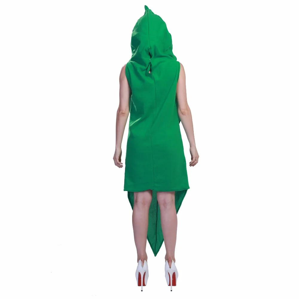Funny Party Halloween Costume for Adults Green Pea Pod Costume Women Cosplay Hooded Jumpsuit Cute Christmas Clothes
Funny Party Halloween Costume for Adults Green Pea Pod Costume Women Cosplay Hooded Jumpsuit Cute Christmas Clothes