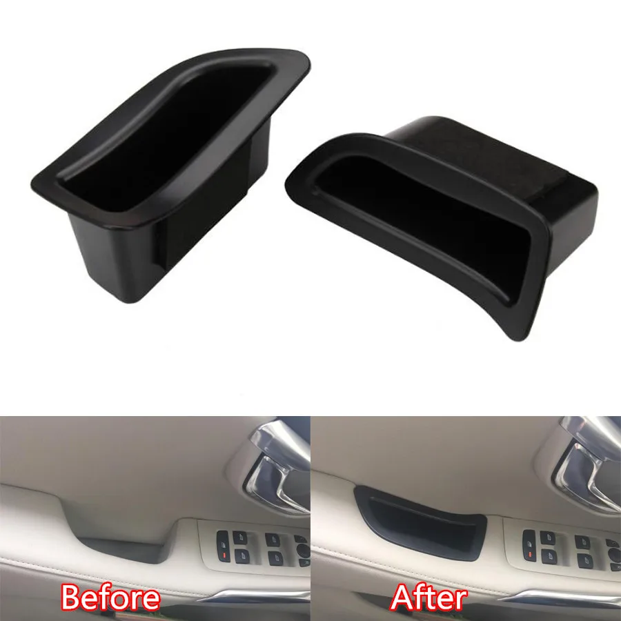 YAQUICKA Fit For Volvo V40 Auto Car Front Door Armrest Storage Box Container Holder Organizer Tray 2Pcs/set ABS Black
YAQUICKA Fit For Volvo V40 Auto Car Front Door Armrest Storage Box Container Holder Organizer Tray 2Pcs/set ABS Black