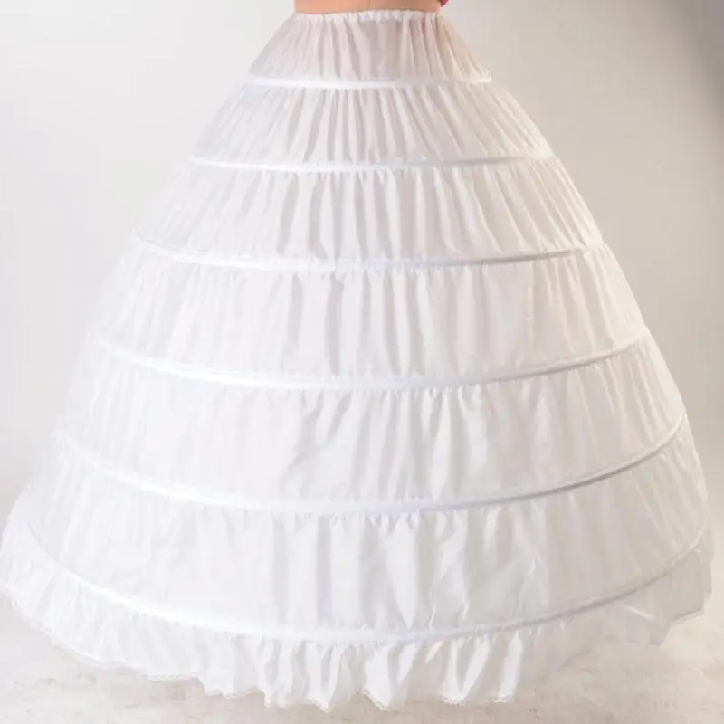 New 6-Ring Large Wedding Dress Big Plus Underskirt Petticoat Bridal Accessories Crinoline for Quinceanera
New 6-Ring Large Wedding Dress Big Plus Underskirt Petticoat Bridal Accessories Crinoline for Quinceanera