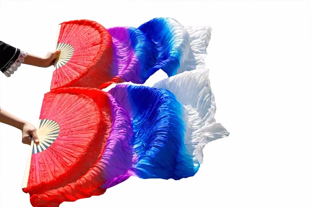 High Quality 100% Silk Belly Dance Fans Handmade Dancing Fans 100% Silk Veils Left+right Four Colors RED+PURPLE+ROYAL BLUE+WHITE
High Quality 100% Silk Belly Dance Fans Handmade Dancing Fans 100% Silk Veils Left+right Four Colors RED+PURPLE+ROYAL BLUE+WHITE