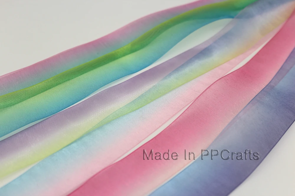 PPCrafts Ribbon 1" 25MM Organza Colorful Ribbon For DIY Hairbow Crafts Wedding 200yds/roll Free shipping
PPCrafts Ribbon 1" 25MM Organza Colorful Ribbon For DIY Hairbow Crafts Wedding 200yds/roll Free shipping