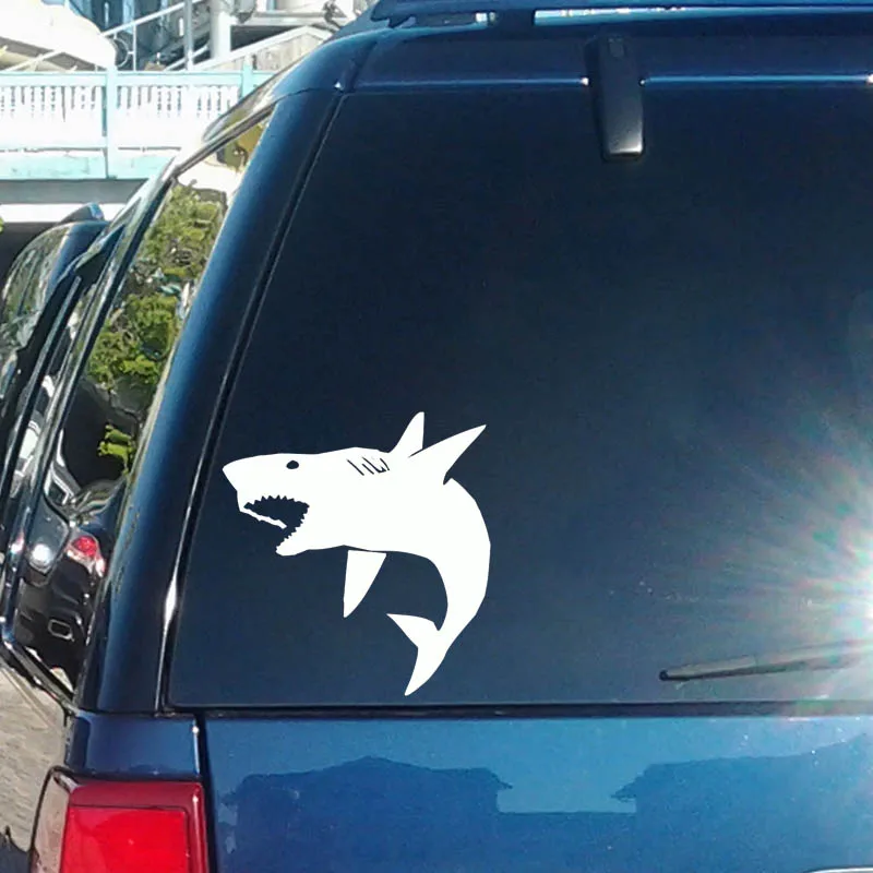 YJZT 14.1cm*15cm Personality SHARK Funny Vinyl Car Sticker Decal Accessories Black Silver C11-0311
YJZT 14.1cm*15cm Personality SHARK Funny Vinyl Car Sticker Decal Accessories Black Silver C11-0311
