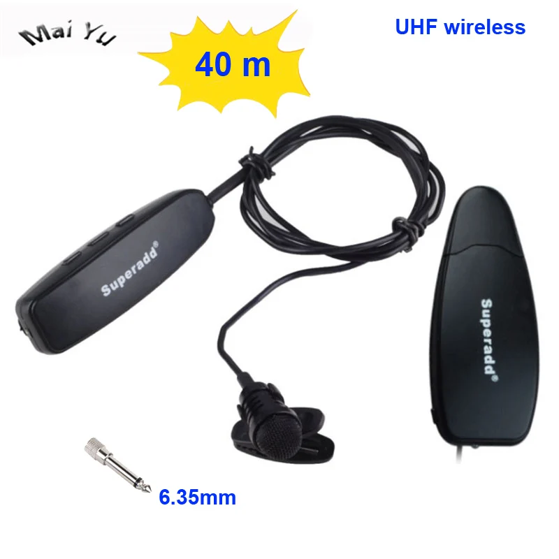 Professional 40m UHF Wireless Microphone Mobile Phone Live Condenser Microfone for Amplifier Speakcer etc Video Showing
Professional 40m UHF Wireless Microphone Mobile Phone Live Condenser Microfone for Amplifier Speakcer etc Video Showing