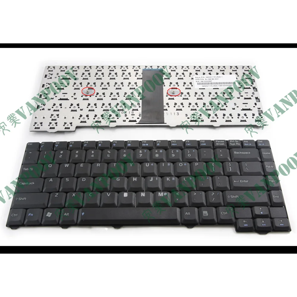 Новая клавиатура для ноутбука Asus F2 F3 (28Pin) серии Black US английская версия-04GNI11KUS220-1, 9j. N8182.g01
Новая клавиатура для ноутбука Asus F2 F3 (28Pin) серии Black US английская версия-04GNI11KUS220-1, 9j. N8182.g01
