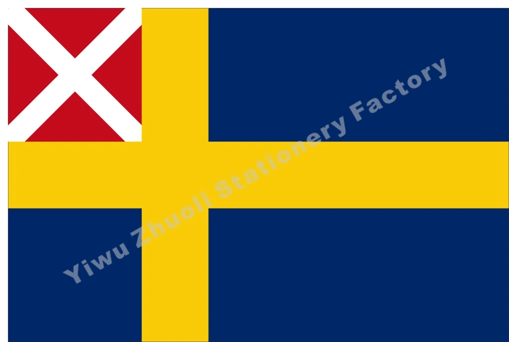 Swedish and Norwegian merchant flag 1818 150X90cm (3x5FT) 120g 100D Polyester Double Stitched High Quality Banner Free Shipping
Swedish and Norwegian merchant flag 1818 150X90cm (3x5FT) 120g 100D Polyester Double Stitched High Quality Banner Free Shipping