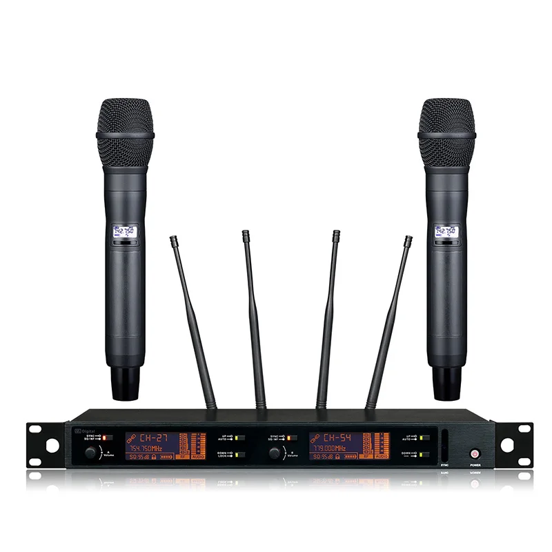 New!Top quality True diversity digital wireless microphone system professional performance microphone digital pilot system
New!Top quality True diversity digital wireless microphone system professional performance microphone digital pilot system