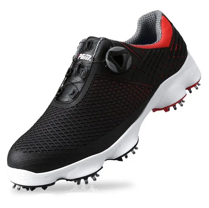 2019 PGM Outdoor Men Golf Shoes Men Waterproof Breathable Rotating Buckle Sneakers Non-Slip Spikes Golf Shoes Size 39-44
2019 PGM Outdoor Men Golf Shoes Men Waterproof Breathable Rotating Buckle Sneakers Non-Slip Spikes Golf Shoes Size 39-44