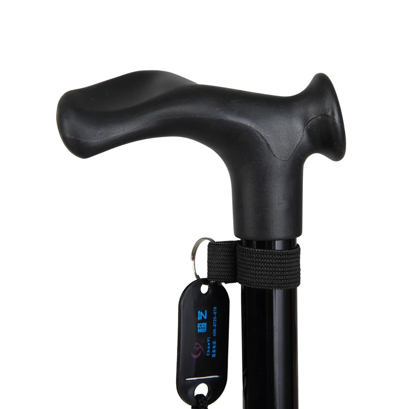 2016 Brand NEW STYLE! 6061Aluminium alloy Crutch for Telescopic portable old man walking stick and Alpenstocks& Black Coffee |