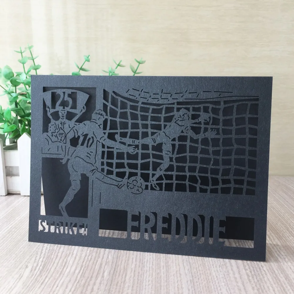 50pcs/lot White football Theme Party Paper Invitation Card Birthday Party Decorations Kids Baby Shower Supplies Party Favors
50pcs/lot White football Theme Party Paper Invitation Card Birthday Party Decorations Kids Baby Shower Supplies Party Favors