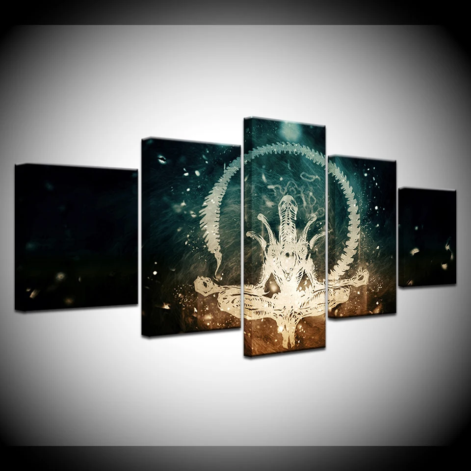 Alien Zen 5 Piece HD Wallpapers Art Canvas Print modern Poster Modular art painting for Living Room Home Decor
Alien Zen 5 Piece HD Wallpapers Art Canvas Print modern Poster Modular art painting for Living Room Home Decor