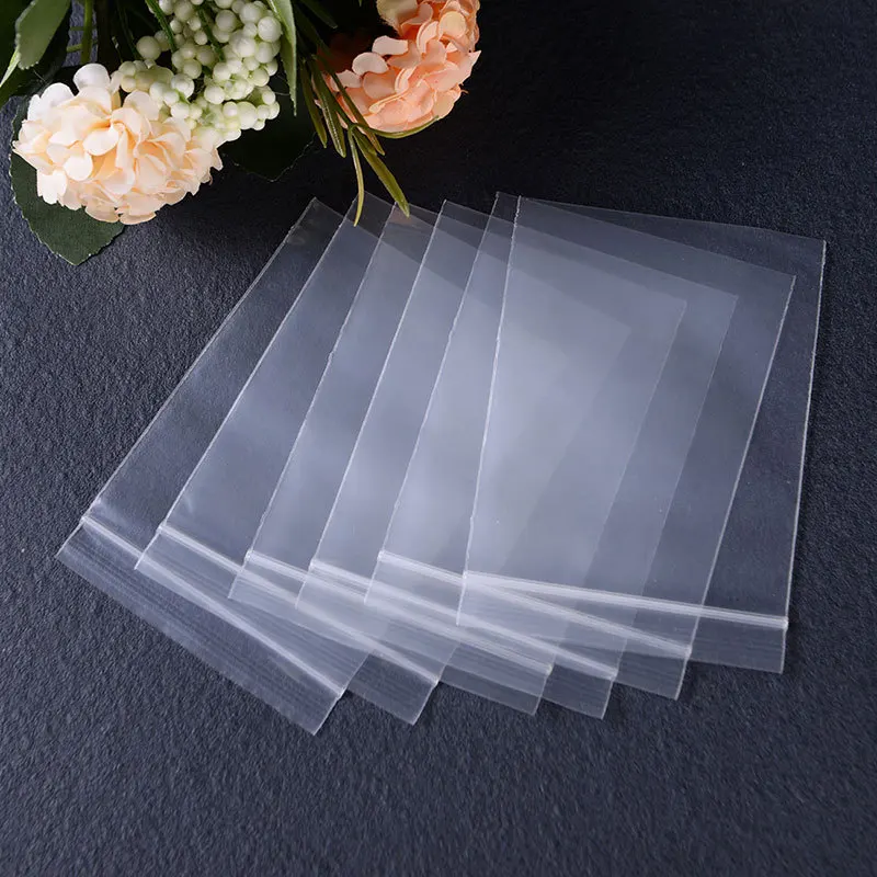 100pcs/lot Multi Size Transparent Plastic Storage Bags Clear Self Sealing Zipper Lock Sundries Bags For Jewelry Packaging
100pcs/lot Multi Size Transparent Plastic Storage Bags Clear Self Sealing Zipper Lock Sundries Bags For Jewelry Packaging