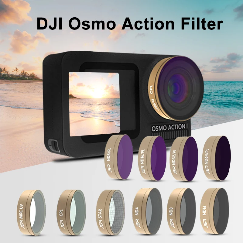 New Arrival DJI OSMO ACTION UV CPL STAR ND4/ND8/ND16/ND8PL Lens Filter for DJI Action Camera Lens Filter Accessories In Stock
New Arrival DJI OSMO ACTION UV CPL STAR ND4/ND8/ND16/ND8PL Lens Filter for DJI Action Camera Lens Filter Accessories In Stock