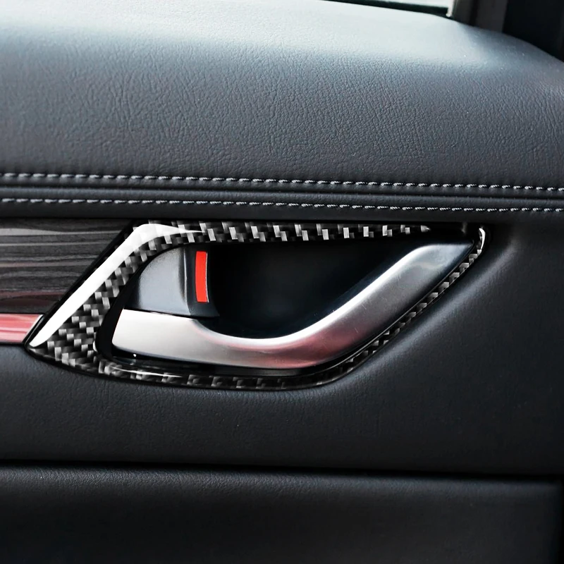 For Mazda CX-5 CX5 2017 2018 4PCS Carbon Fiber Car Interior Door Pull Handle Frame Cover Decor Trim
For Mazda CX-5 CX5 2017 2018 4PCS Carbon Fiber Car Interior Door Pull Handle Frame Cover Decor Trim