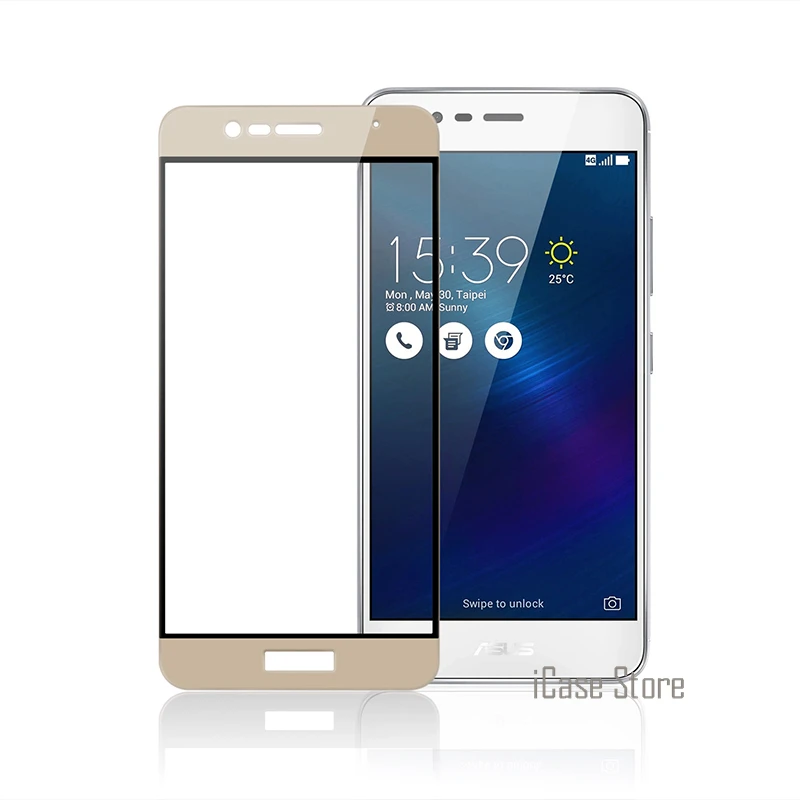 Полноцветная защитная пленка из закаленного стекла для asus Zenfone 3 Max ZC520TL ZE520KL Zoom