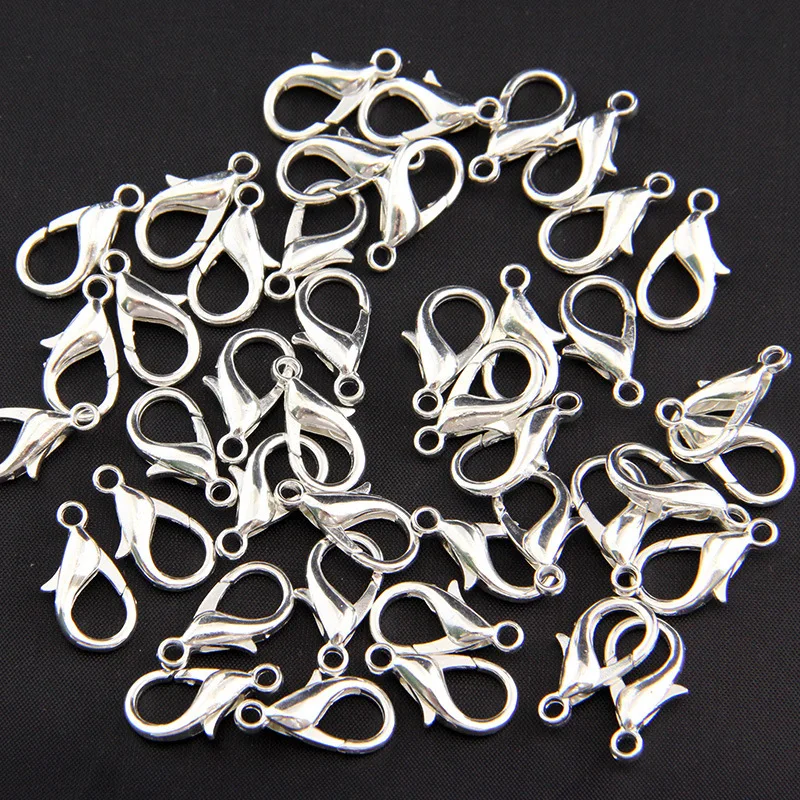 20pcs 10/12/14/16/18/20mm Silver Color Lobster Clasps For Bracelet End Caps Clasps Fit Round Leather Cords DIY Jewelry Making
20pcs 10/12/14/16/18/20mm Silver Color Lobster Clasps For Bracelet End Caps Clasps Fit Round Leather Cords DIY Jewelry Making
