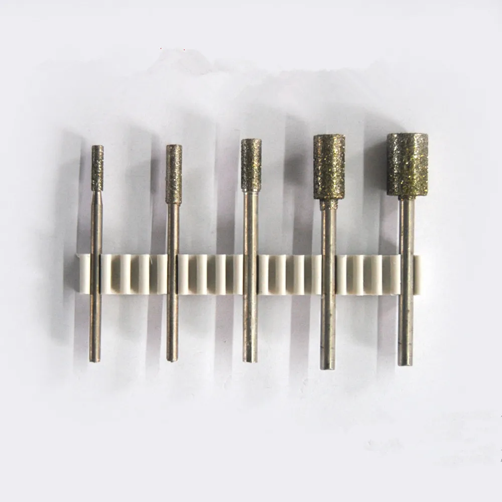 5 pcs /lot A needles stone stick polished jade carving tools diamond grinding carving tool 2.35MM shank 1MM-4MM
5 pcs /lot A needles stone stick polished jade carving tools diamond grinding carving tool 2.35MM shank 1MM-4MM
