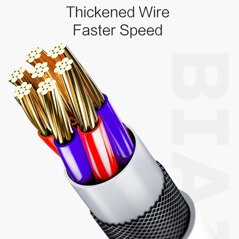 Usb-кабель Biaze 5A type C для Xiaomi USB 3 1 провод быстрой зарядки зарядный кабель телефона