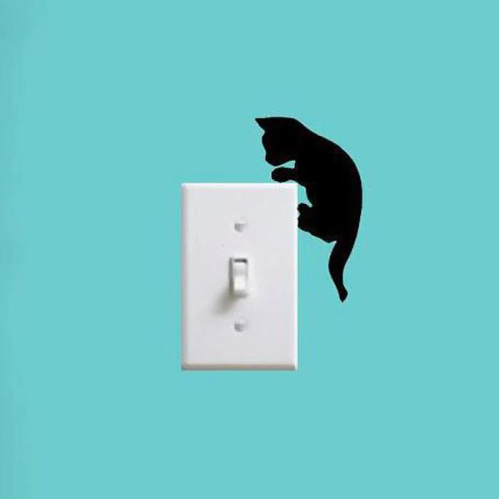 Cute Cat Wall Switch Sticker Home Decor Decal Home Decoration Sticker Wall Sticker Decal
Cute Cat Wall Switch Sticker Home Decor Decal Home Decoration Sticker Wall Sticker Decal