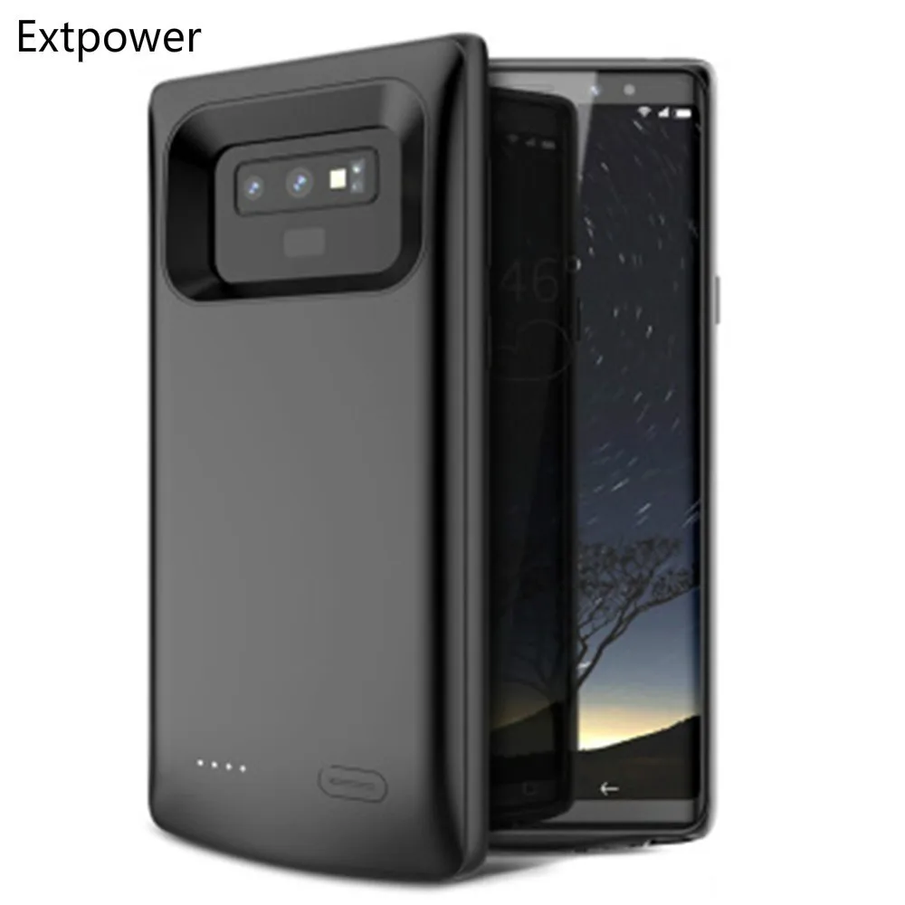 Внешний аккумулятор для samsung Galaxy Note 9 чехол зарядного устройства внешний быстрая