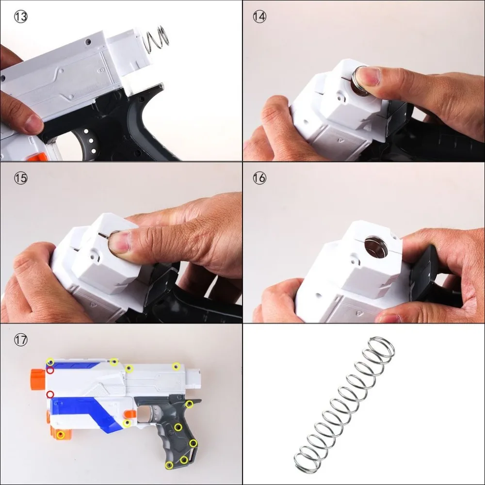 Модификация для рабочих детский игрушечный пистолет Nerf N-Strike Elite легкая установка