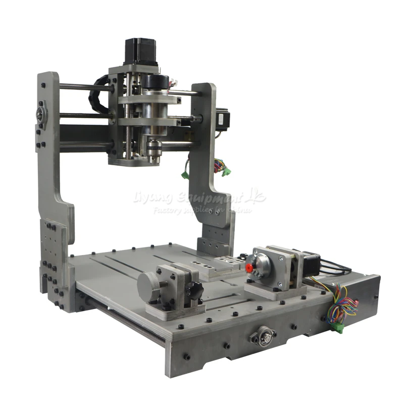 DIY 3040 rotary axis cnc router 300w cnc spindle cnc machine for wood drilling pcb milling
DIY 3040 rotary axis cnc router 300w cnc spindle cnc machine for wood drilling pcb milling