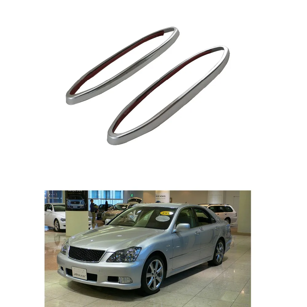 ABS Chrome Car Styling Side Lamp Cover Blinker Overlay Panel Bumper 2003 205 2008 For ToyotaCrown s180 2003-2008 Accessories
ABS Chrome Car Styling Side Lamp Cover Blinker Overlay Panel Bumper 2003 205 2008 For ToyotaCrown s180 2003-2008 Accessories