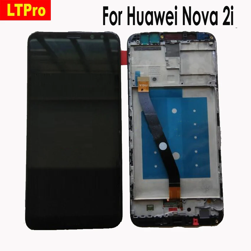 ЖК-дисплей LTPro, сенсорный экран с дигитайзером в сборе, с рамкой, для Huawei Nova 2i, Nova2i, запчасти для телефонов с датчиком
ЖК-дисплей LTPro, сенсорный экран с дигитайзером в сборе, с рамкой, для Huawei Nova 2i, Nova2i, запчасти для телефонов с датчиком