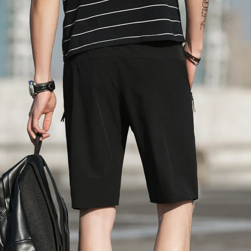 Vogue Shorts Men Clothes Nice Knee Length Beach Half Cloth With Zipper Pockets Casual Loose Mens Trousers Plus Size Black Short
Vogue Shorts Men Clothes Nice Knee Length Beach Half Cloth With Zipper Pockets Casual Loose Mens Trousers Plus Size Black Short
