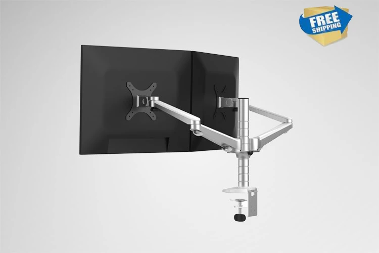 Free Shipping OA-4S Aluminum Alloy Desktop Double Arm Dual Monitor Holder Full Motion LED Screen Mount Arm Rotary Base Stand
Free Shipping OA-4S Aluminum Alloy Desktop Double Arm Dual Monitor Holder Full Motion LED Screen Mount Arm Rotary Base Stand