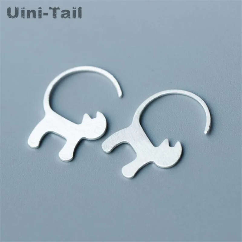Uini-Tail, хит продаж, новые милые серьги «Котенок» из стерлингового серебра 925 пробы, модные женские серьги-кисточки, гипоаллергенные GN624
Uini-Tail, хит продаж, новые милые серьги «Котенок» из стерлингового серебра 925 пробы, модные женские серьги-кисточки, гипоаллергенные GN624
