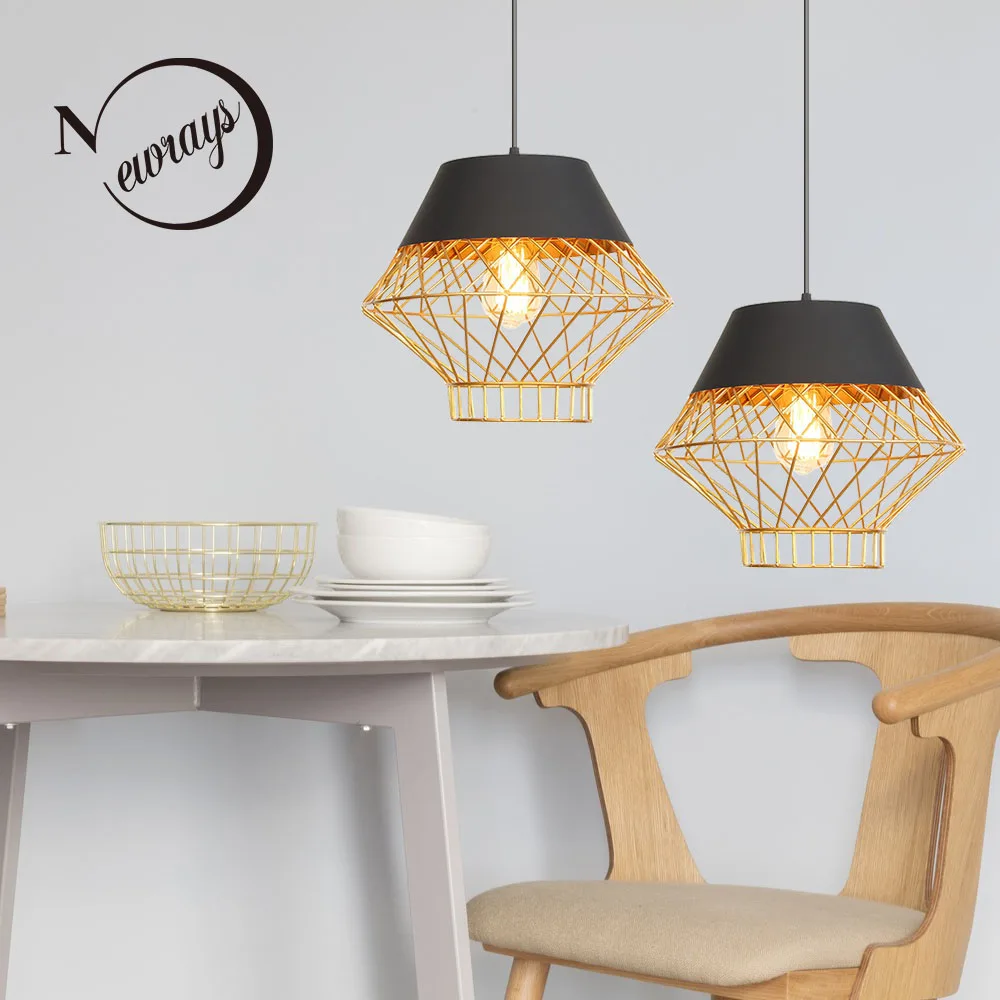 Retro industrial wind iron E27 personality pendant lights for living room bedroom bedside study hotel room cafe clothing store
Retro industrial wind iron E27 personality pendant lights for living room bedroom bedside study hotel room cafe clothing store