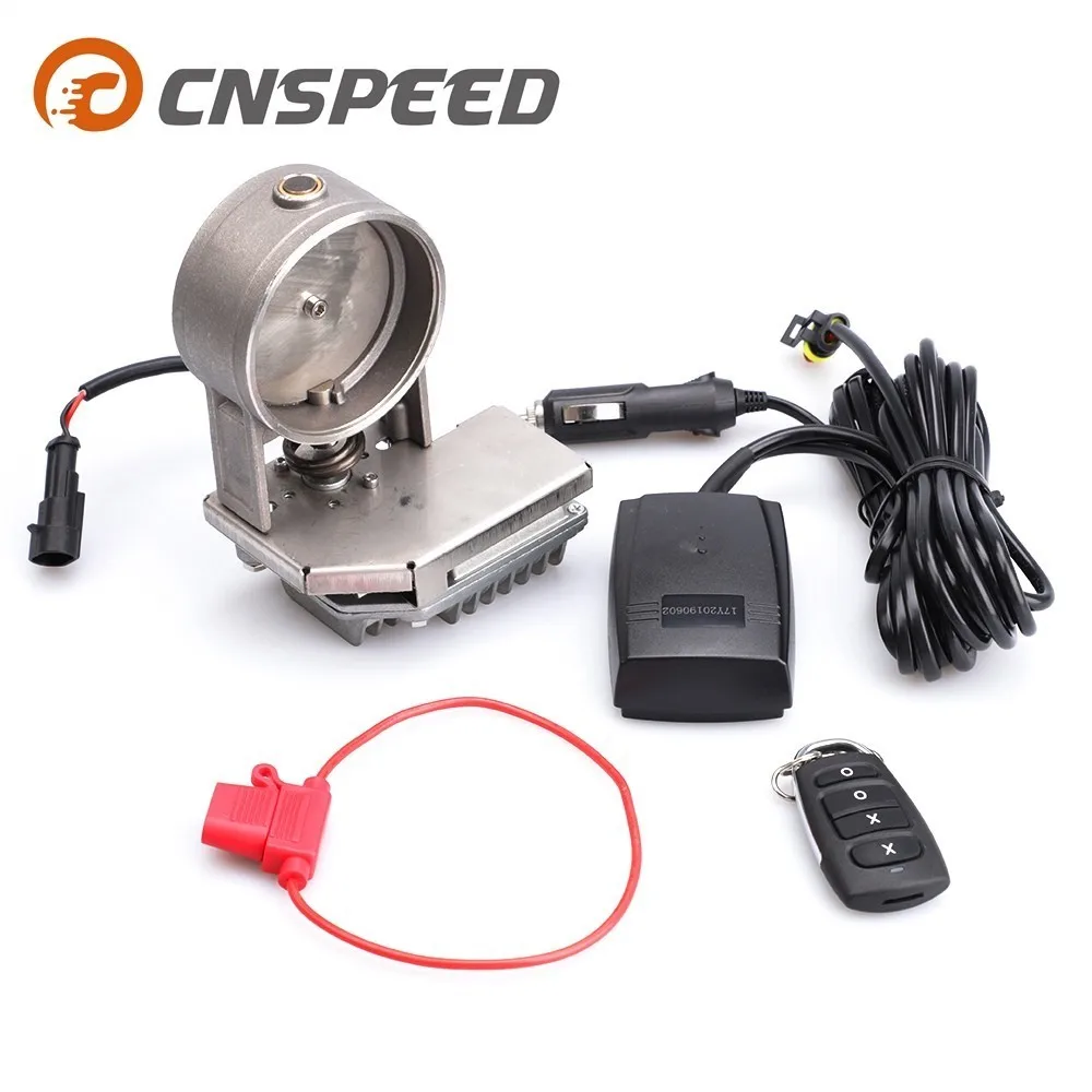 CNSPEED 3 Inch Fine-tunable Stainless Steel Electric Exhaust Valve With Remote Control Electronic Switch Kit YC101438-30
CNSPEED 3 Inch Fine-tunable Stainless Steel Electric Exhaust Valve With Remote Control Electronic Switch Kit YC101438-30