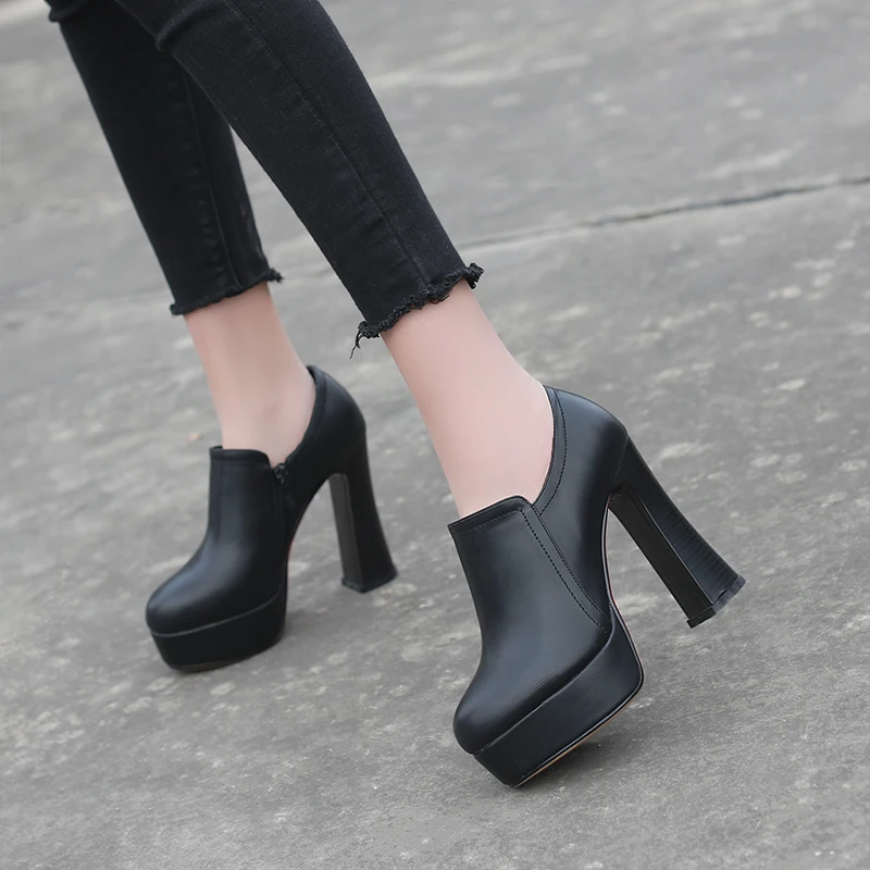 WETKISS Pu Platform Women Pumps Round Toe Zip Footwear Fashion Female Shoes High Heels Shoes Woman 2019 New Spring Black
WETKISS Pu Platform Women Pumps Round Toe Zip Footwear Fashion Female Shoes High Heels Shoes Woman 2019 New Spring Black