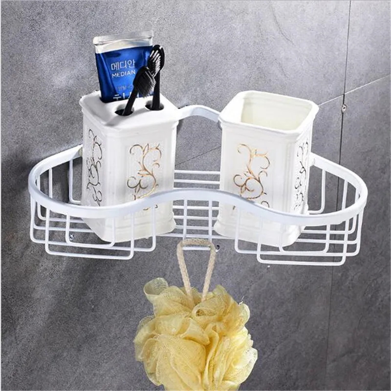 LIUYUE Bathroom Shelves Black Stainless Steel Shower Shampoo Basket Shelf Soap Cosmetic Shelves Wall Rack Storage Shelf Hooks
LIUYUE Bathroom Shelves Black Stainless Steel Shower Shampoo Basket Shelf Soap Cosmetic Shelves Wall Rack Storage Shelf Hooks