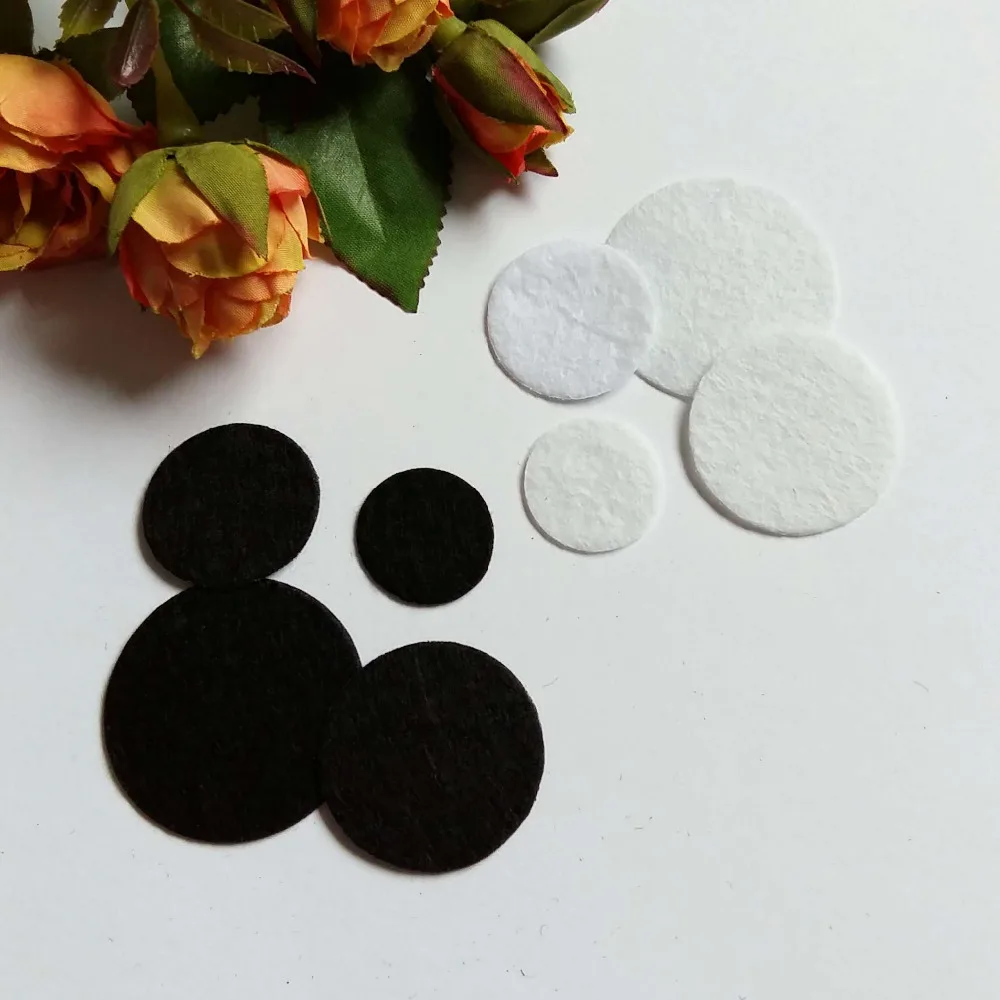 DIY Craft Accessories 200Pcs 20/25/30/35mm Round Felt Fabric Pads Accessory Patches Circle Felt Pads Fabric Flower Accessories
DIY Craft Accessories 200Pcs 20/25/30/35mm Round Felt Fabric Pads Accessory Patches Circle Felt Pads Fabric Flower Accessories