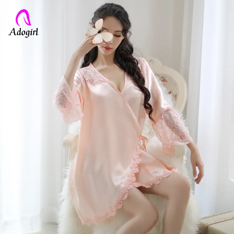 Sexy Summer Ice Silk lingerie Sleepwear Women Soft Silk Pyjamas Homewear Satin Nightgown Pyjamas Sets Elegant Modal Nightwear
Sexy Summer Ice Silk lingerie Sleepwear Women Soft Silk Pyjamas Homewear Satin Nightgown Pyjamas Sets Elegant Modal Nightwear