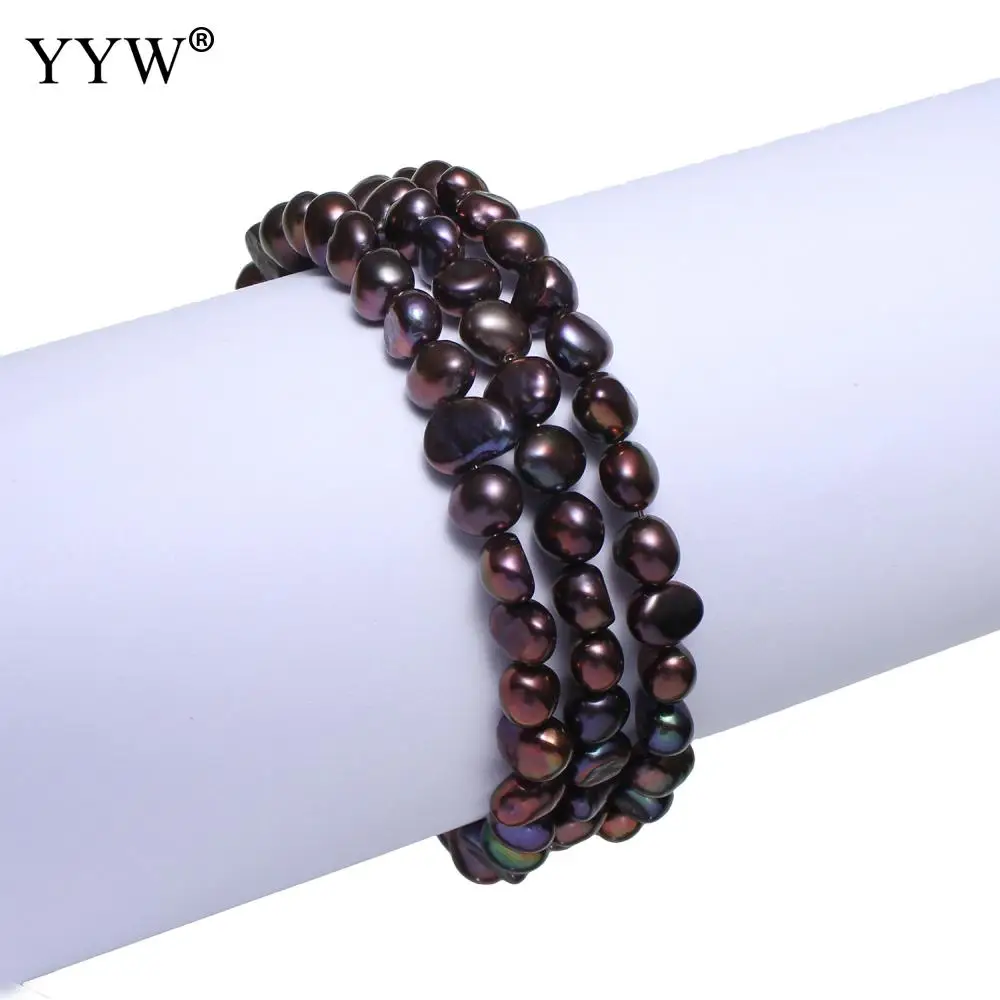 Freshwater Pearl Bracelets For Women Multi Layer 6-8mm Baroque Pearl Beaded Bracelets & Bangles Statement Accessories Jewelry
Freshwater Pearl Bracelets For Women Multi Layer 6-8mm Baroque Pearl Beaded Bracelets & Bangles Statement Accessories Jewelry