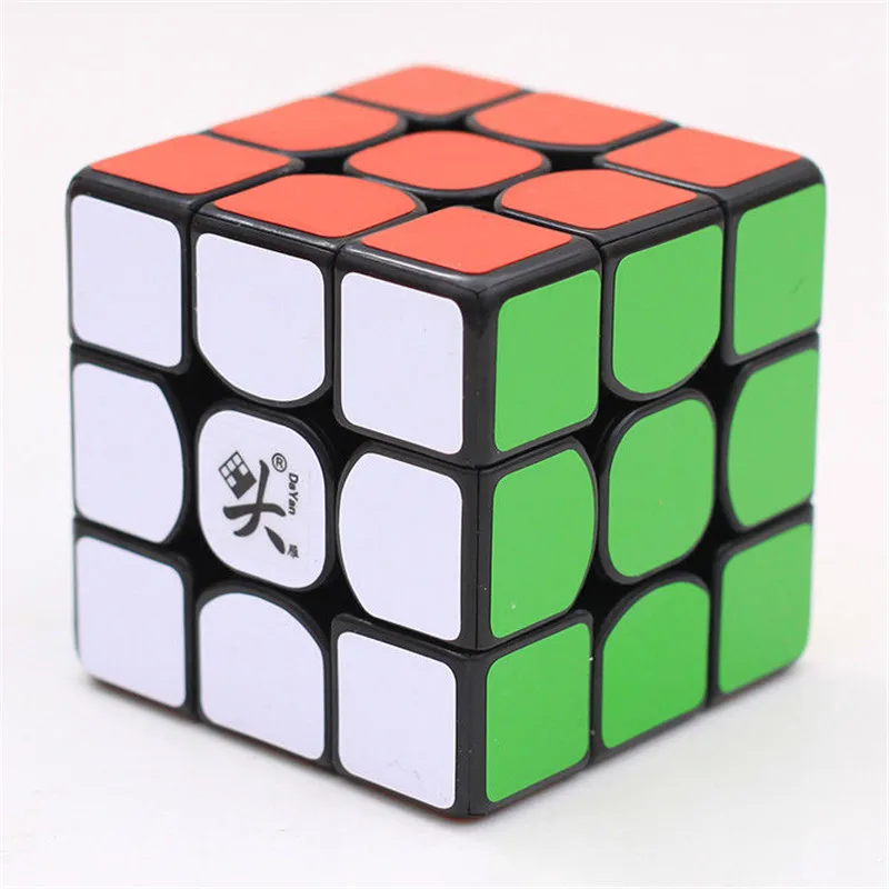 

DaYan XiangYun 3X3X3 Magic Cube Speed Twist Puzzle Brain Teaser Fancy Toys Black Ultra-Smooth 5.7cm Safe ABS Professional