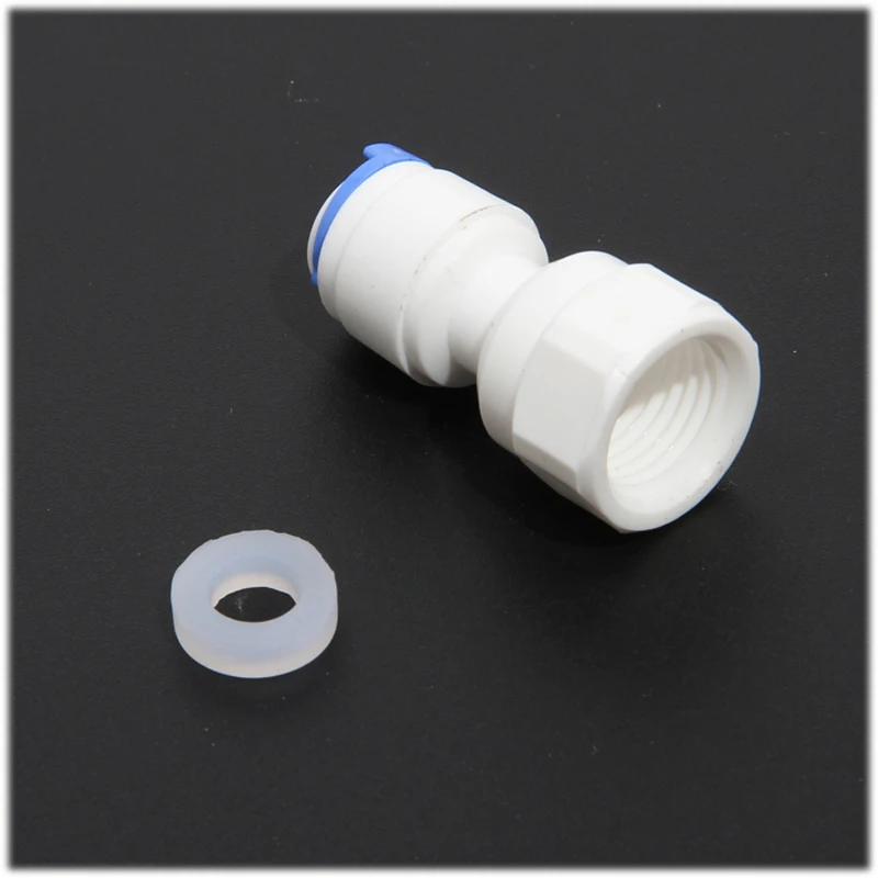 1/4 inch to G1/4 inch female thread OD Tube Straight Quick Connect Aquarium RO Water Connection
1/4 inch to G1/4 inch female thread OD Tube Straight Quick Connect Aquarium RO Water Connection