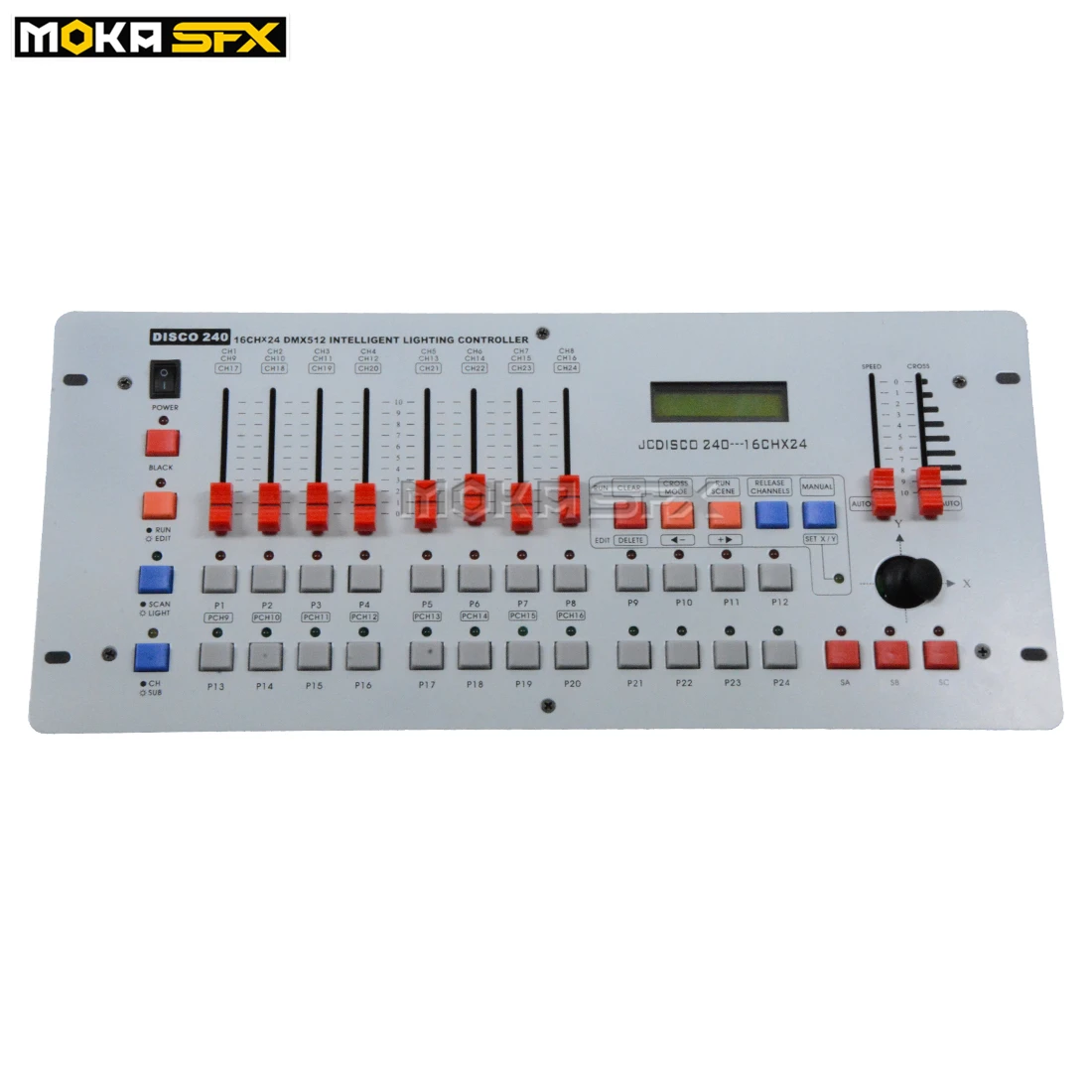 MOKA DJ контроллер 240 каналов сценические огни движущиеся фары DMX консоль чувствительное DMX Освещение DMX контроллеры для диско DJ
MOKA DJ контроллер 240 каналов сценические огни движущиеся фары DMX консоль чувствительное DMX Освещение DMX контроллеры для диско DJ