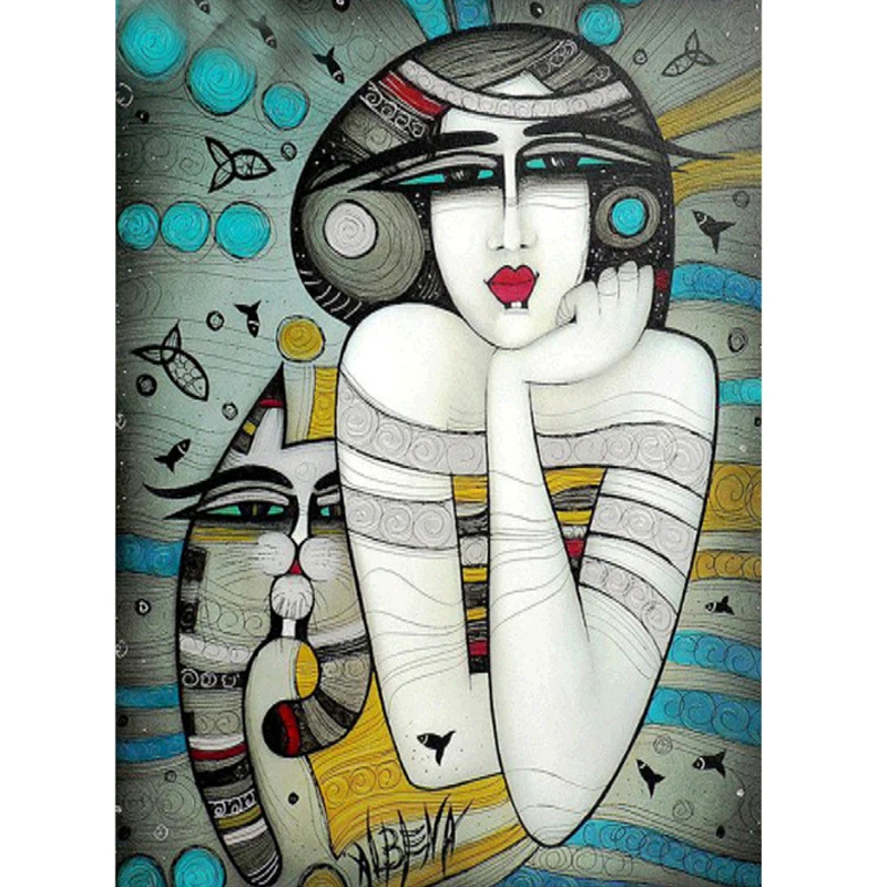 5D DIY Full Drill Round Diamond Painting Egyptian Beauty and Cat Cross Stitch Decorative Painting Home Decor Diamond Embroidery
5D DIY Full Drill Round Diamond Painting Egyptian Beauty and Cat Cross Stitch Decorative Painting Home Decor Diamond Embroidery