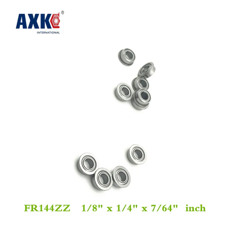 Free Shipping High Quality 50pcs Fr144zz (3.175x6.35x2.779) Bearing 1/8" X 1/4" X 7/64" Inch Flanged Ball Bearing
Free Shipping High Quality 50pcs Fr144zz (3.175x6.35x2.779) Bearing 1/8" X 1/4" X 7/64" Inch Flanged Ball Bearing