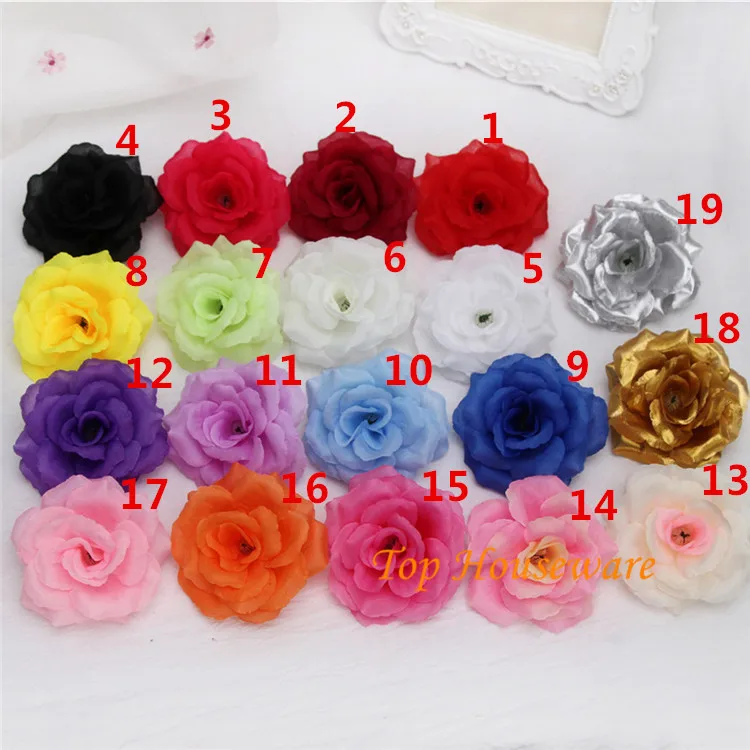 100PCS 8CM 22colors Silk Rose Flower Head Artificial Fake Flower Rose Wall Wedding Car Decoration Flower Accessory
100PCS 8CM 22colors Silk Rose Flower Head Artificial Fake Flower Rose Wall Wedding Car Decoration Flower Accessory