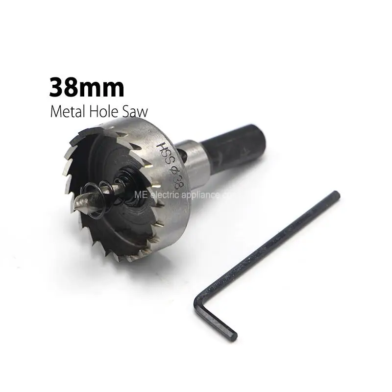 1Pc 38mm 1.5" Core Drill Bit Metal Hole Saw High Speed Steel Core Special for HSS Stainless Steel
1Pc 38mm 1.5" Core Drill Bit Metal Hole Saw High Speed Steel Core Special for HSS Stainless Steel